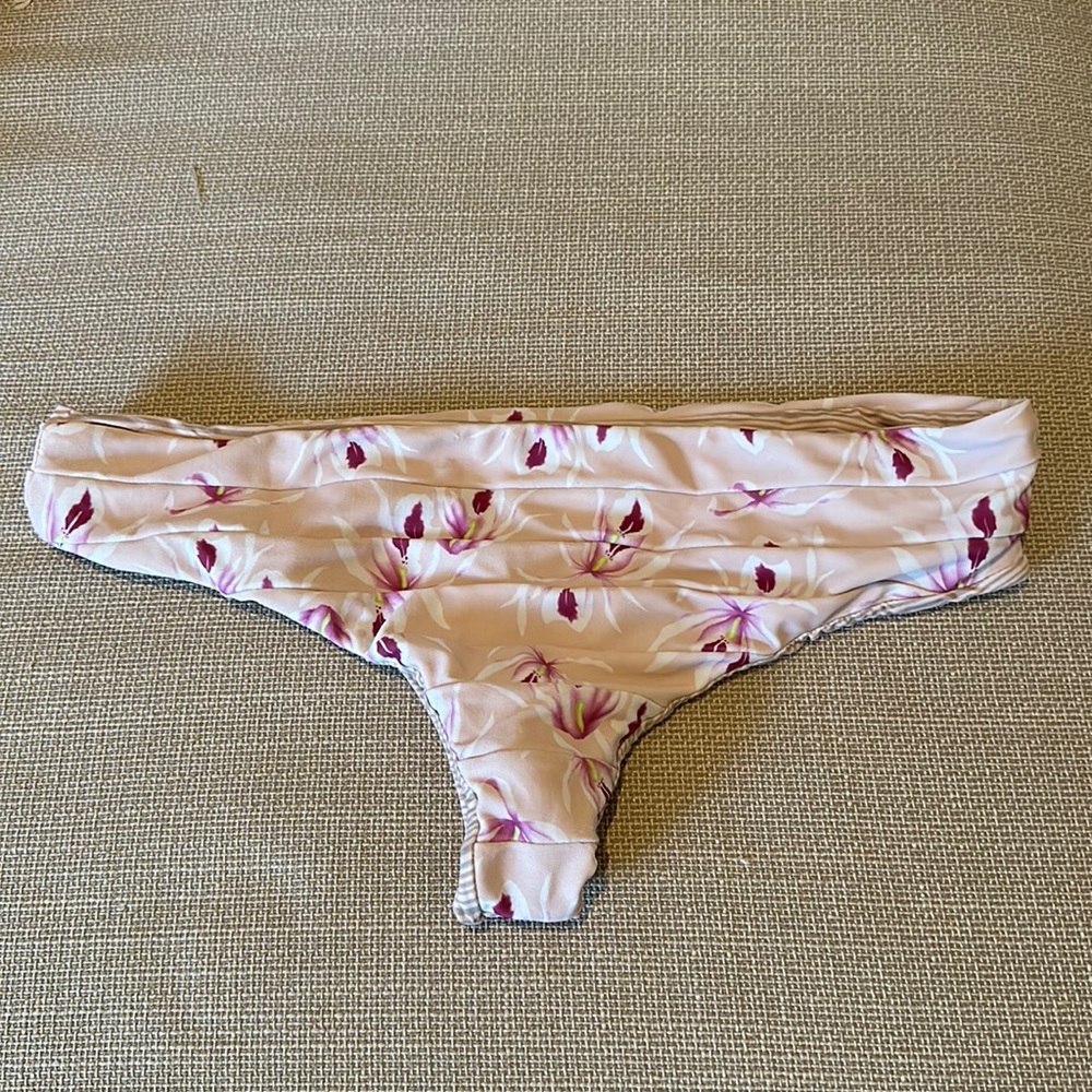 Large pink orchid mumbai bikini bottom